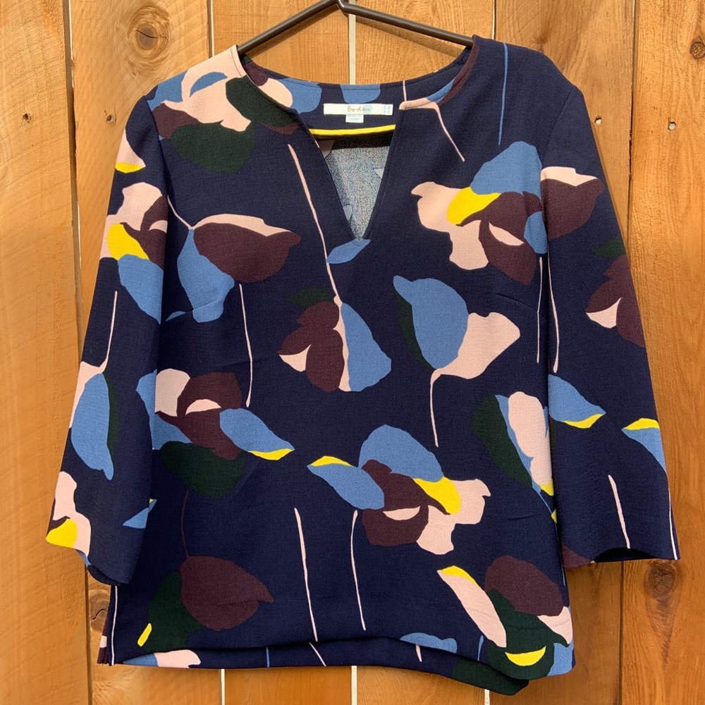 Boden floral print blouse